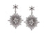 Pave Diamond Chandelier Drop Earrings, (DER-013)